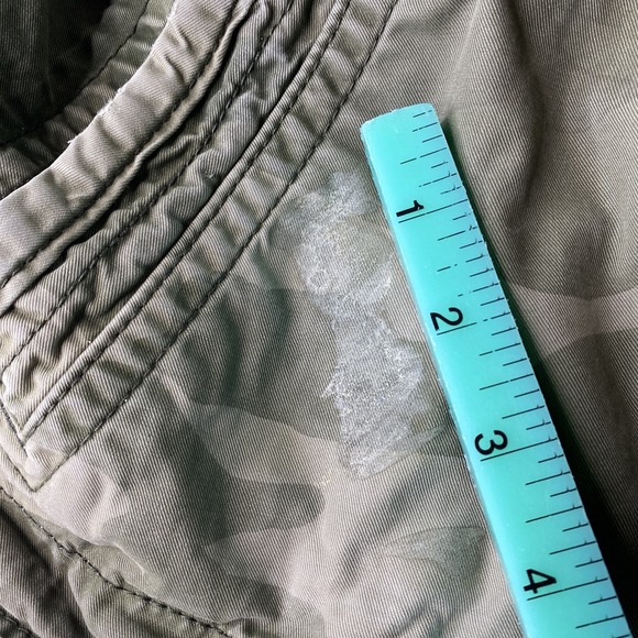 Abercrombie Fitch Sentinel Jacket Mens M Large Athletic Fit Green Camo Military - Picture 7 of 16